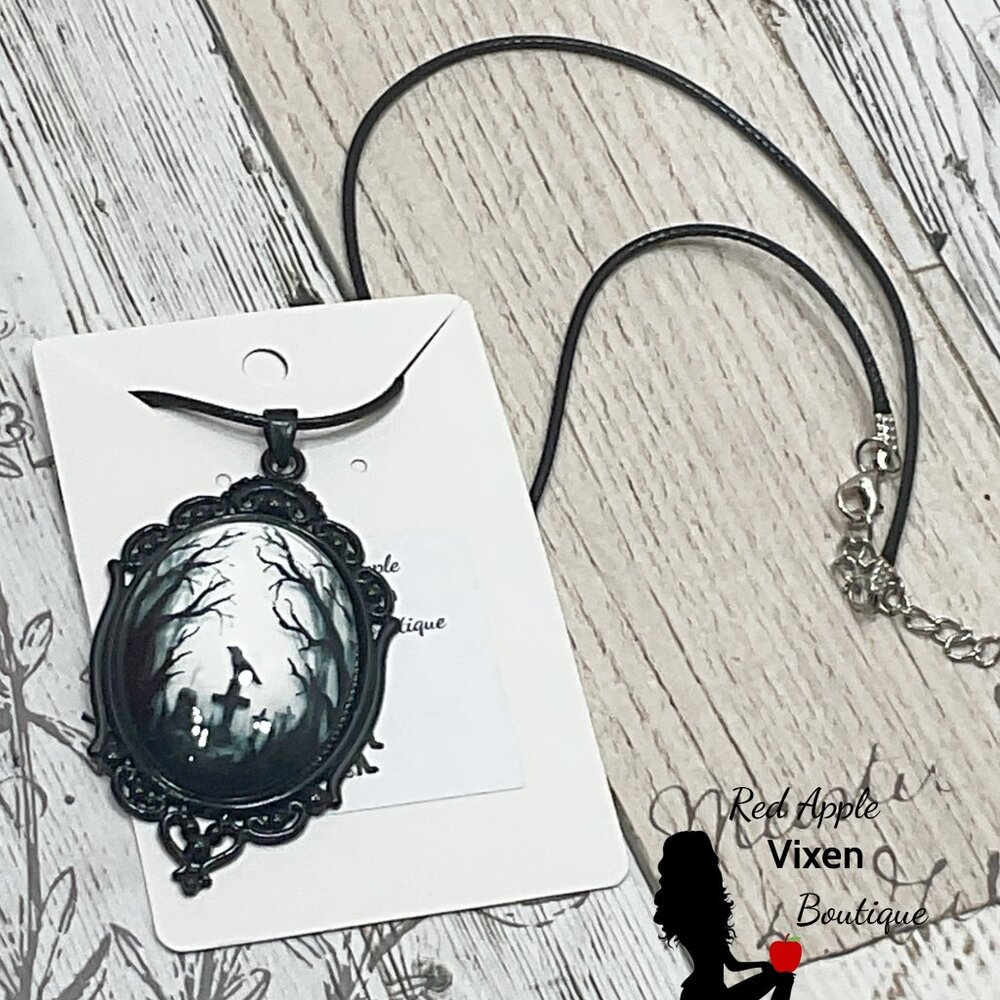 Graveyard Scene Necklace